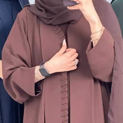 best fabric trends abaya in 2025– classy, comfortable and updated abaya. (1)