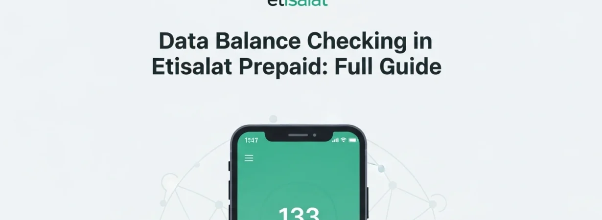 Data Balance in Etisalat prepaid