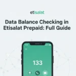 Data Balance in Etisalat prepaid