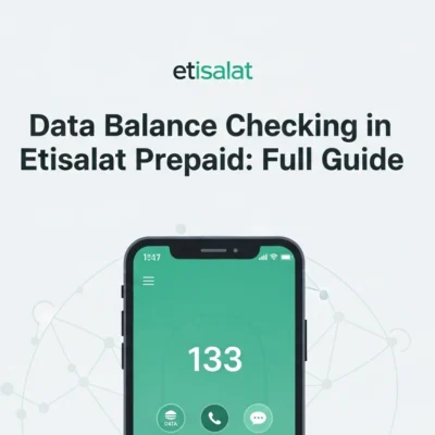 Data Balance in Etisalat prepaid