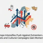 Europe Intensifies Push Against Extremism as Protests and Cultural Campaigns Gain Momentum