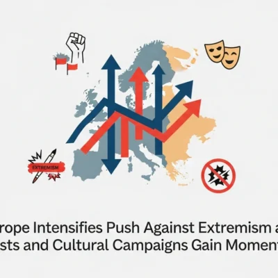 Europe Intensifies Push Against Extremism as Protests and Cultural Campaigns Gain Momentum