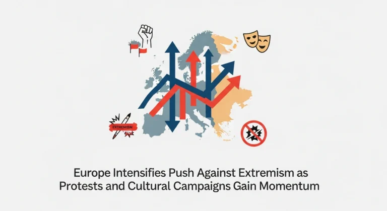 Europe Intensifies Push Against Extremism as Protests and Cultural Campaigns Gain Momentum