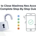how to close mashreq neo account