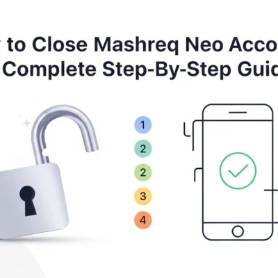 how to close mashreq neo account