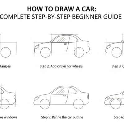 How to Draw a Car Complete Step-by-Step Beginner Guide