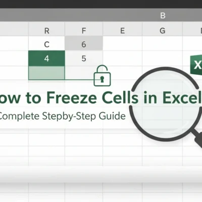 How to Freeze Cells in Excel A Complete Step-by-Step Guide