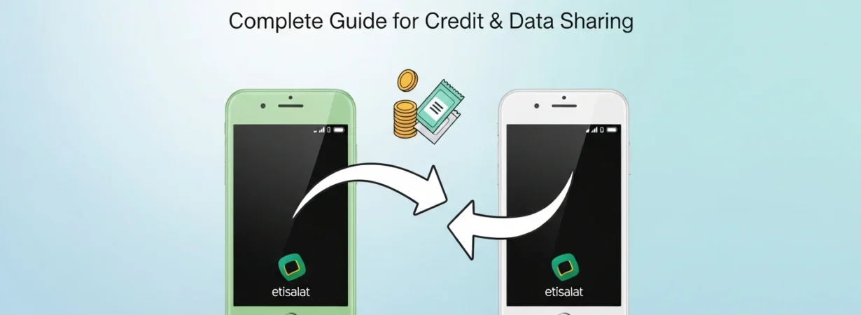 How to Transfer Etisalat Balance Complete Guide for Credit & Data Sharing