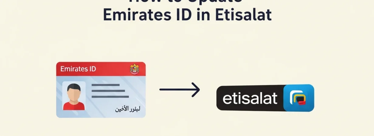 How to Update Emirates ID in Etisalat – Complete Step-by-Step Guide