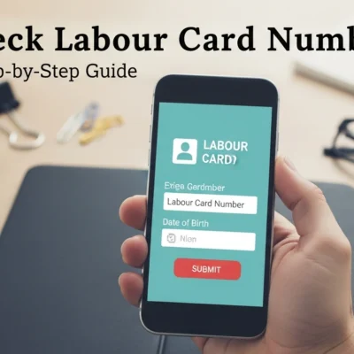 Check Labour Card Number A Step-by-Step Guide