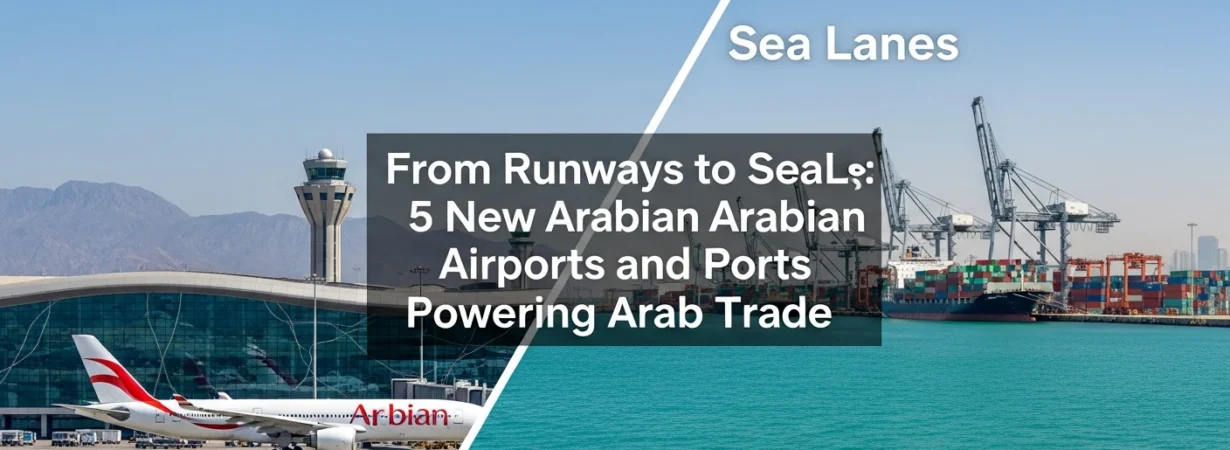 From Runways to Sea Lanes 5 New Arabian airports and ports Powering Arab Trade