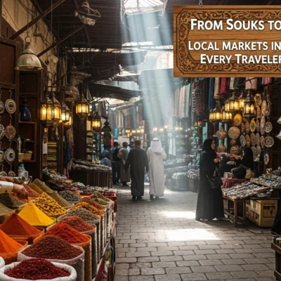 From Souks to Spice Bazaars Local Markets in Arab Countries Every Traveler Must Explore
