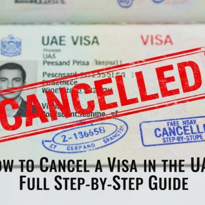 How to Cancel a Visa in the UAE Full Step-by-Step Guide