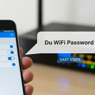 How to Change Du WiFi Password Easily Step-by-Step Guide for Home Users