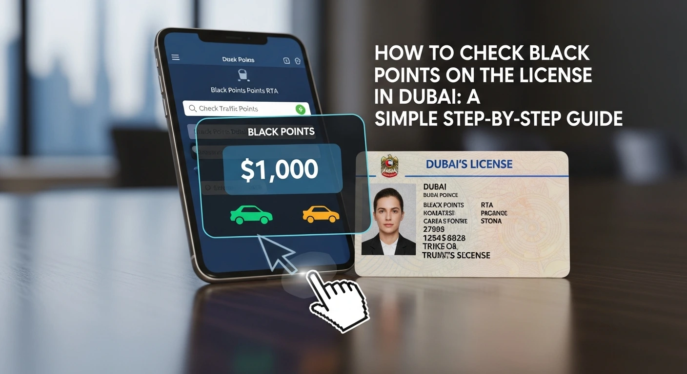 How to Check Black Points on License in Dubai Easily