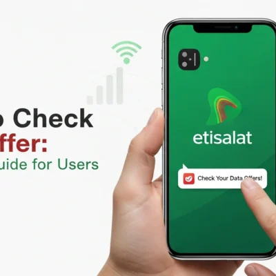 How to Check Etisalat Data Offer Complete Guide for  Users