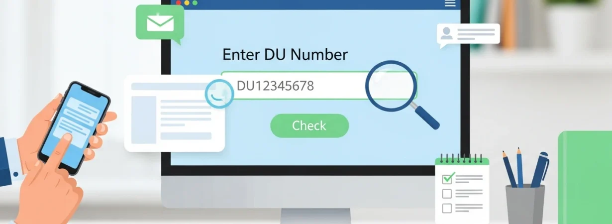 How to Check My DU Number A Simple Step-by-Step Guide
