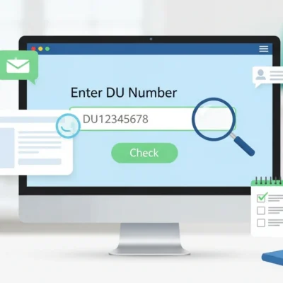 How to Check My DU Number A Simple Step-by-Step Guide