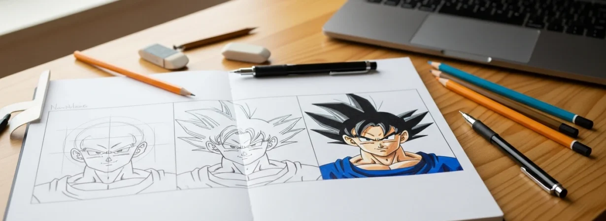 How to Draw Goku A Step-by-Step Beginner Friendly Guide