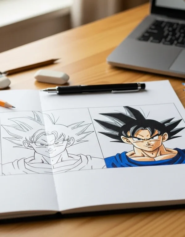 How to Draw Goku A Step-by-Step Beginner Friendly Guide
