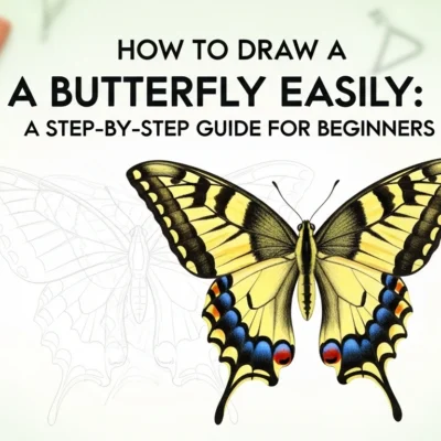How to Draw a Butterfly Easily: A Step-by-Step Guide for Beginners