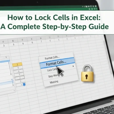 How to Lock Cells in Excel A Complete Step-by-Step Guide