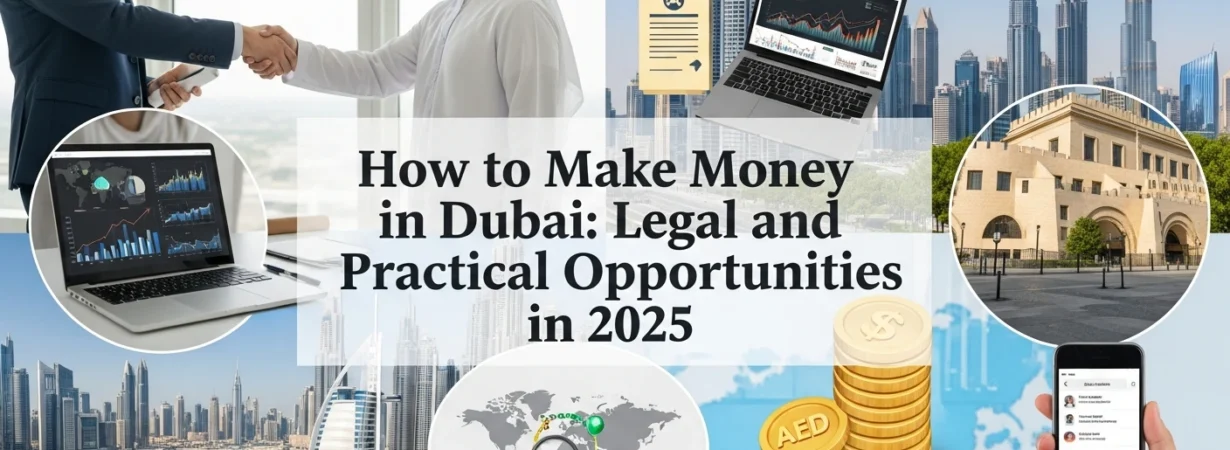 How to Make Money in Dubai Legal and Practical Opportunities in 2025