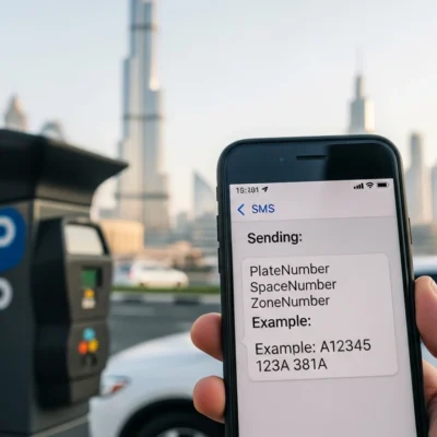How to Pay Parking in Dubai by SMS A Simple Step-by-Step mParking Guide