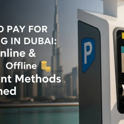 How to Pay for Parking in Dubai Easy Online & Offline Payment Methods Explained