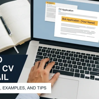 How to Send a CV by Email Subject Best Formats, Examples, and Tips