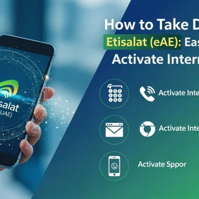 How to Take Data in Etisalat (e& UAE) Easy Ways to Activate Internet Packs