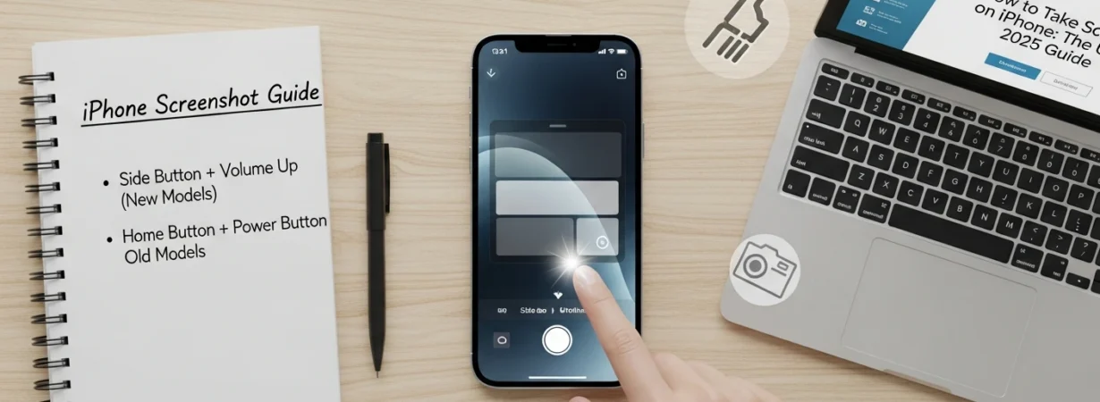 How to Take Screenshot in iPhone Easy Methods for All Models (2025 Guide)