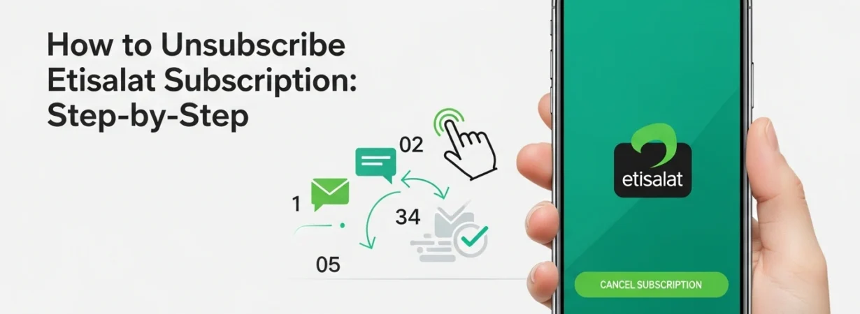 How to Unsubscribe Etisalat Subscription: Step-by-Step