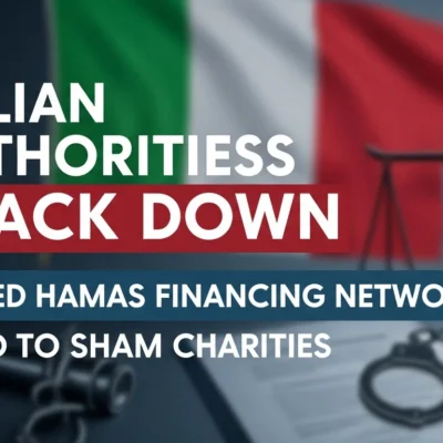 Italian Authorities Crack Down on Alleged Hamas Financing Network Linked to Sham Charities