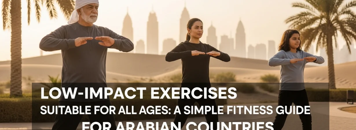 Low-Impact Exercises Suitable for All Ages A Simple Fitness Guide for Arabian Countries