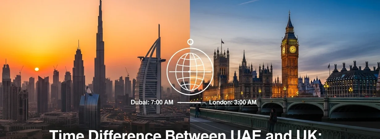 Time Difference Between UAE and UK Complete Guide for Travelers, Businesses & Calls