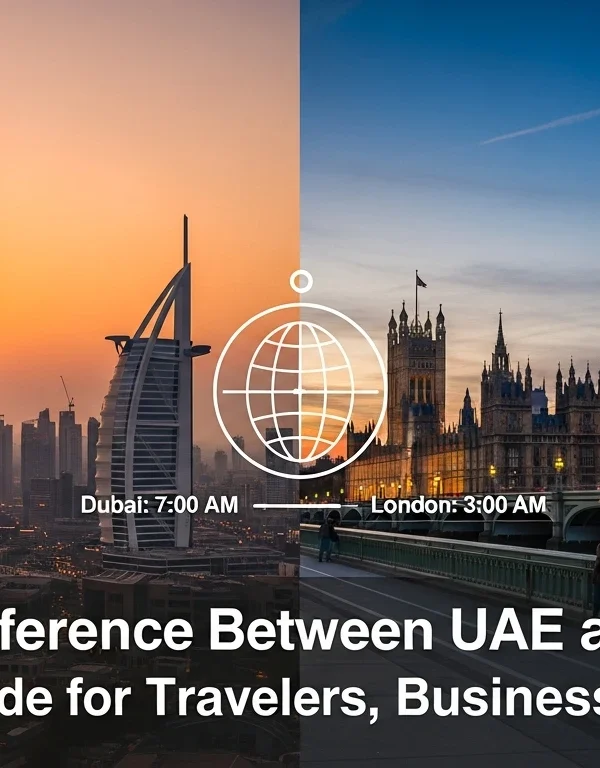 Time Difference Between UAE and UK Complete Guide for Travelers, Businesses & Calls