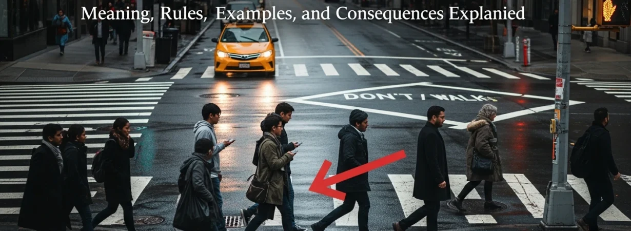 What Is Jaywalking Meaning, Rules, Examples, and Consequences Explained