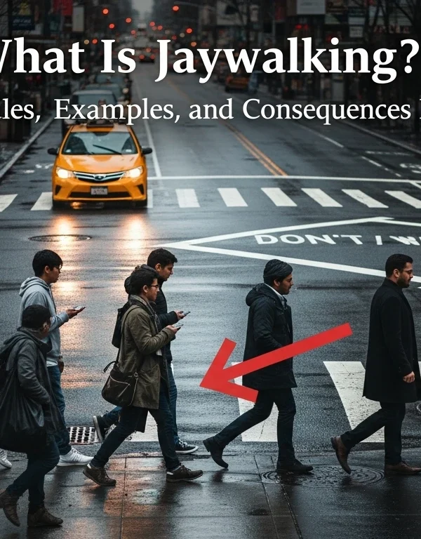 What Is Jaywalking Meaning, Rules, Examples, and Consequences Explained