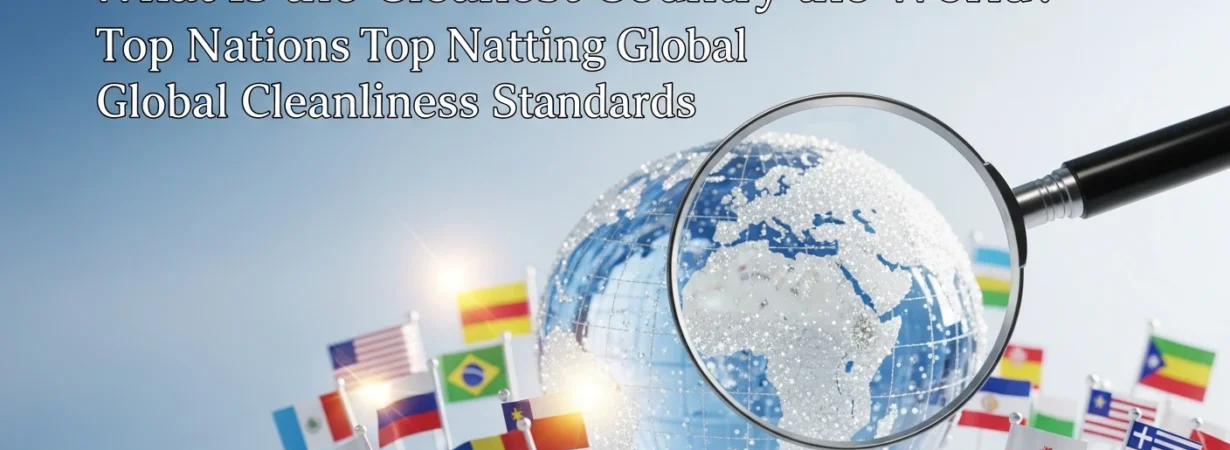 What Is the Cleanest Country in the World Top Nations Setting Global Cleanliness Standards