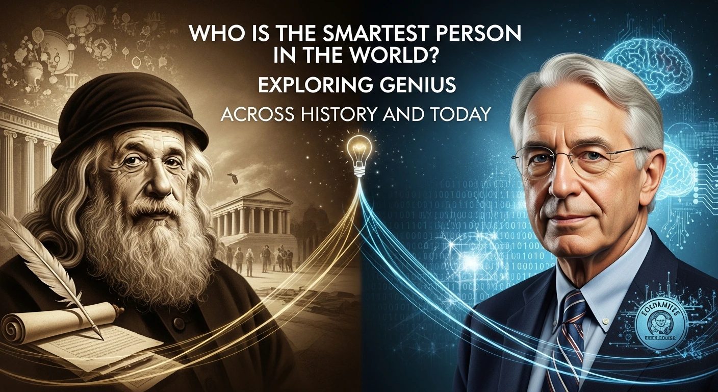 Who Is the Smartest Person in the World? Genius Explained