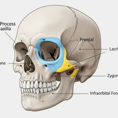 Frontal Process of Maxilla Structure, Location, and Clinical Importance