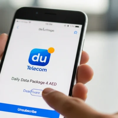 How to Deactivate du Daily Data Package 4 AED Easy Step-by-Step Guide