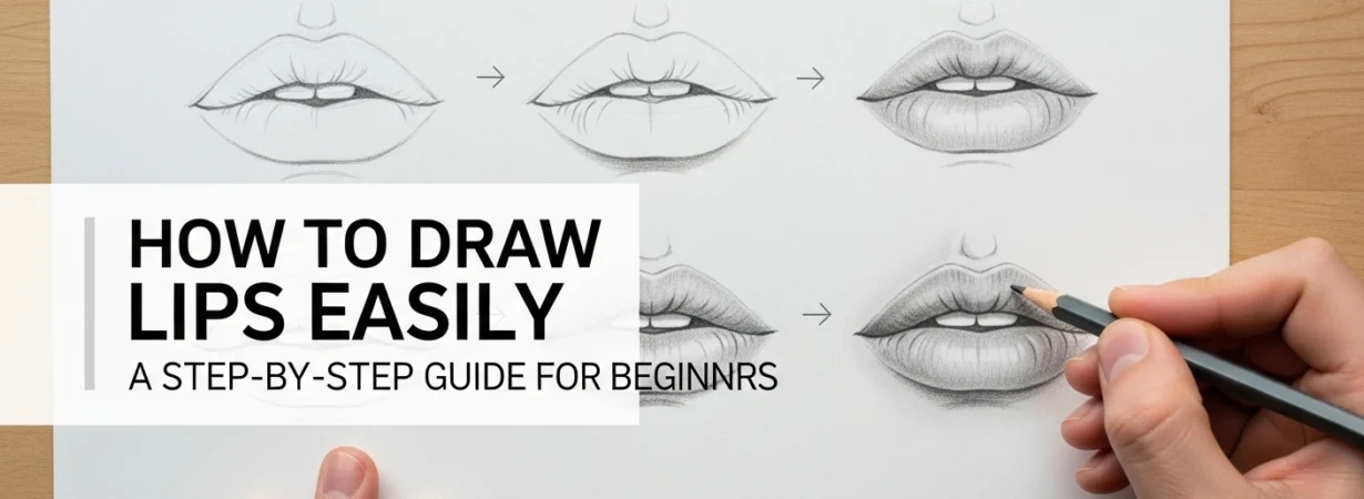 How to Draw Lips Easily A Step-by-Step Guide for Beginners