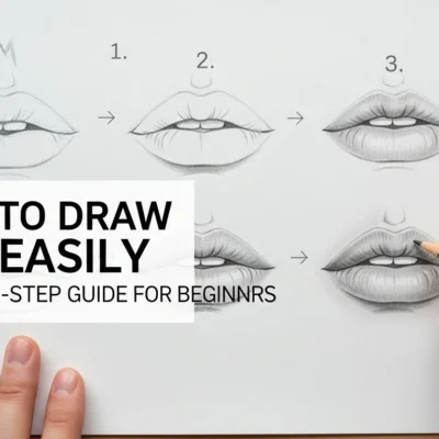 How to Draw Lips Easily A Step-by-Step Guide for Beginners