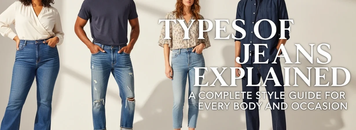 Types of Jeans Explained A Complete Style Guide for Every Body and Occasion