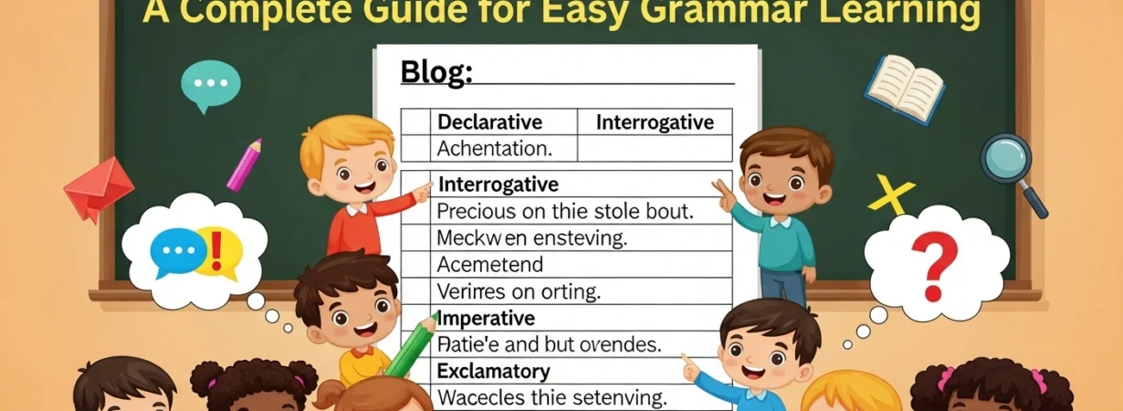 Types of Sentences Worksheet A Complete Guide for Easy Grammar Learning
