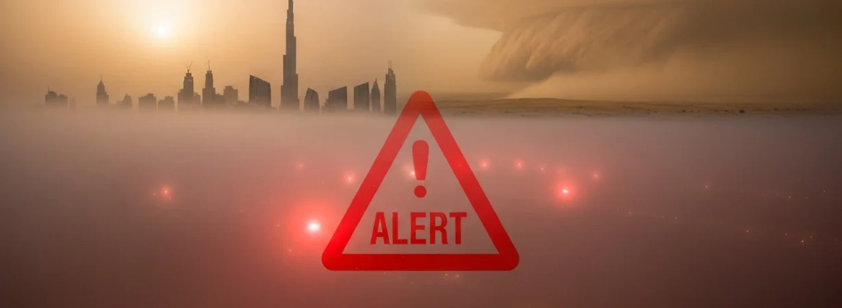 UAE Weather Update Red Alert for Dense Fog, Dusty Conditions Likely Across Emirates