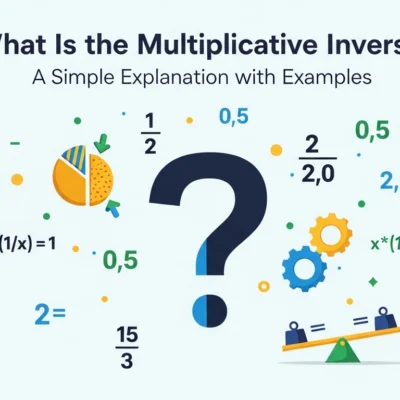 What Is the Multiplicative Inverse A Simple Explanation with Examples