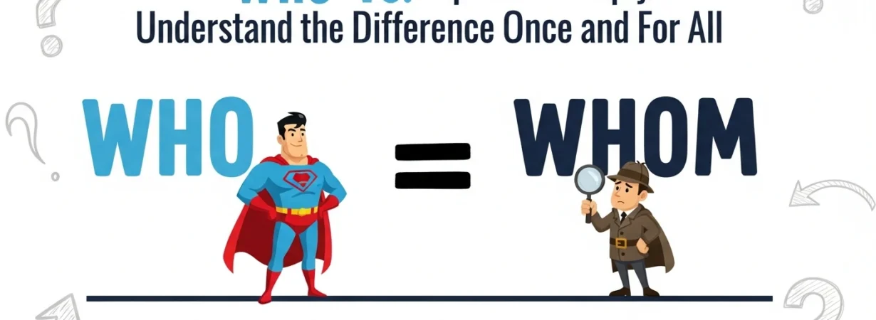 Who vs Whom Explained Simply Understand the Difference Once and for All 